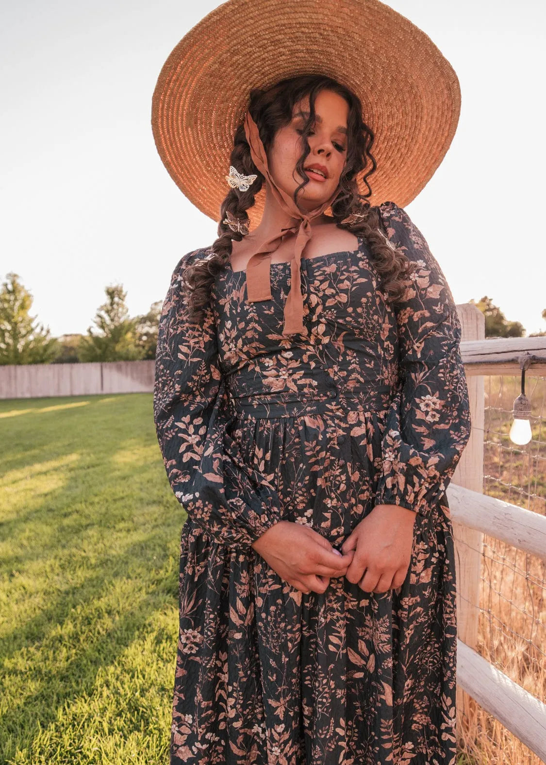 Fern Dress Dresses - JessaKae - Fern Dress - Dark Green / XXS