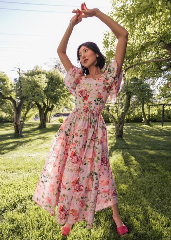 Fleur Dress - Lilac