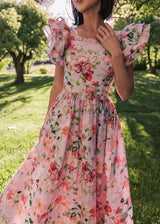 chic size inclusive model wearing JessaKae Fleur Dress Dresses