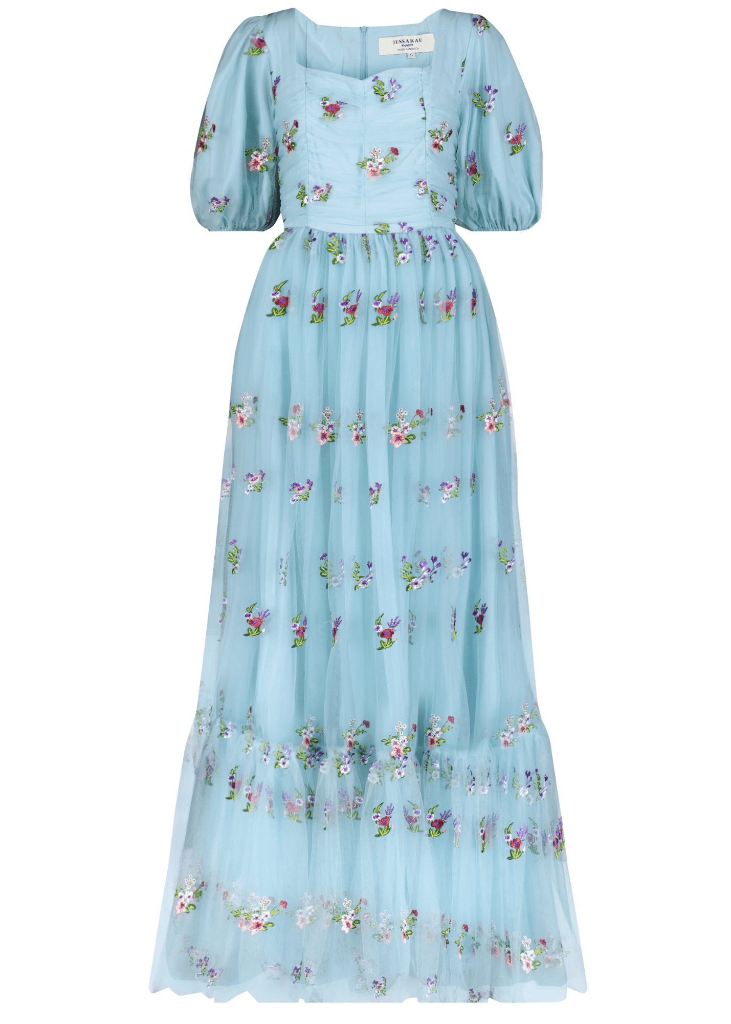 Garden Fairy Dress Dresses - JessaKae - Garden Fairy Dress - Fairy Blue / Midi / XXS