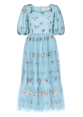 Garden Fairy Dress Dresses - JessaKae - Garden Fairy Dress_Fairy Blue / XXS