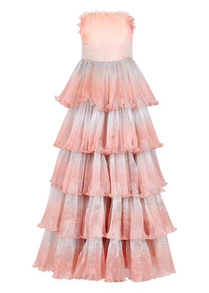 chic size inclusive model wearing JessaKae Genevieve Dress