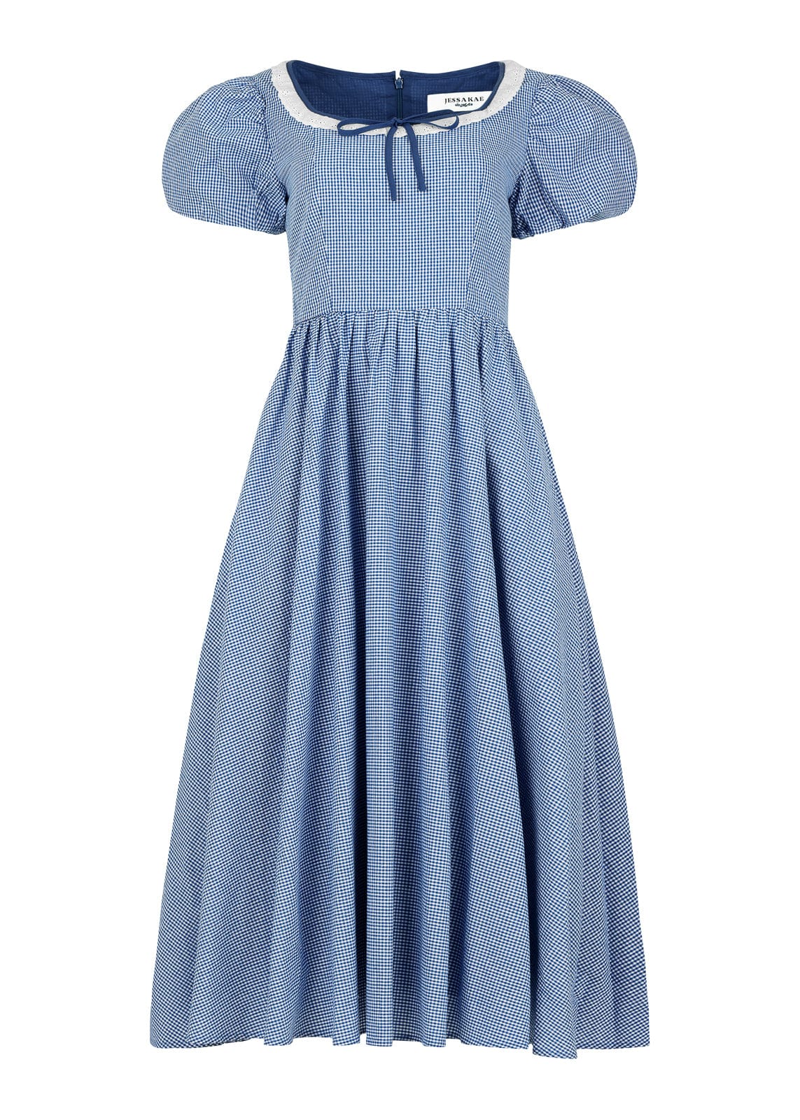 chic size inclusive model wearing JessaKae Giselle Dress