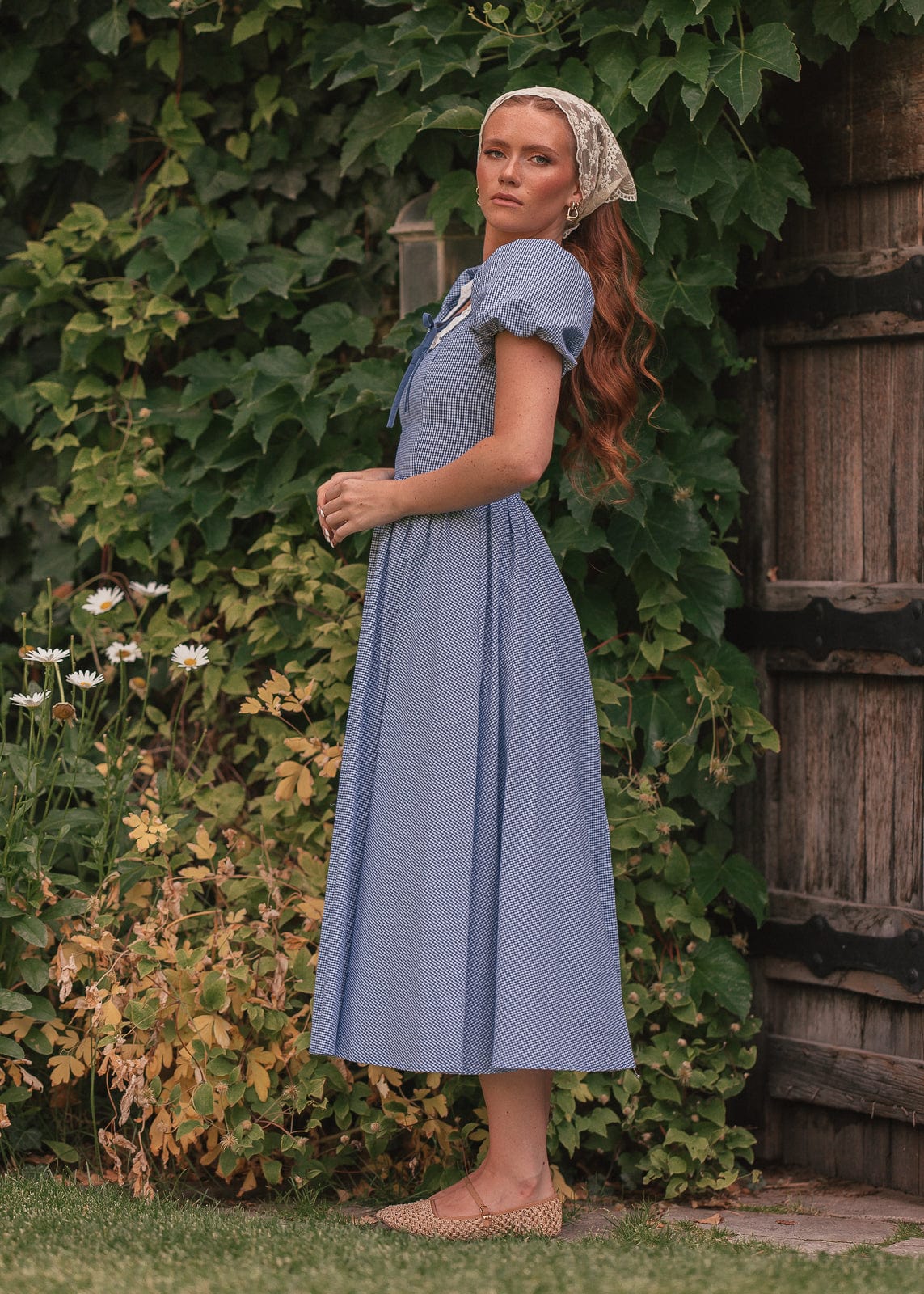 chic size inclusive model wearing JessaKae Giselle Dress