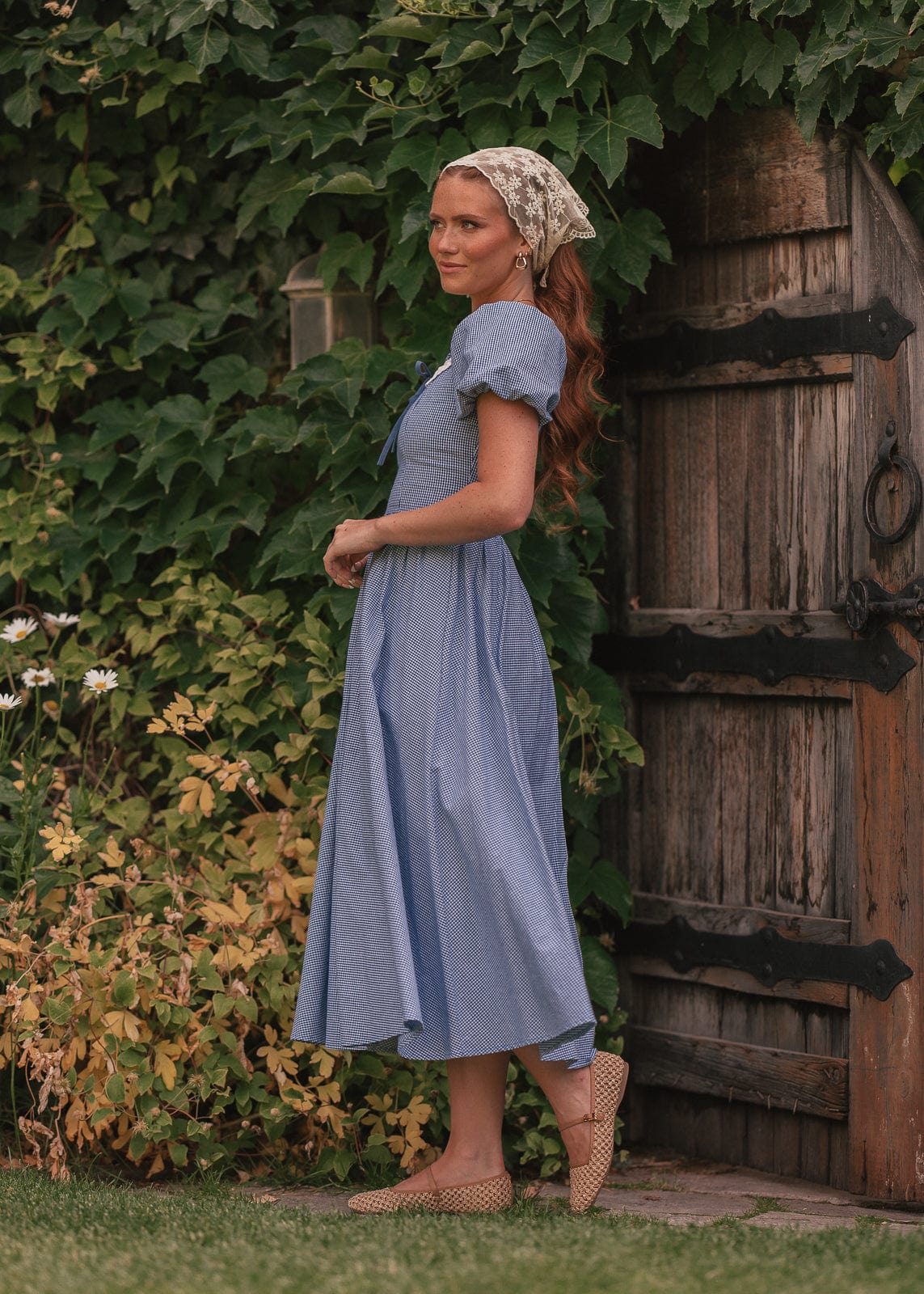 chic size inclusive model wearing JessaKae Giselle Dress