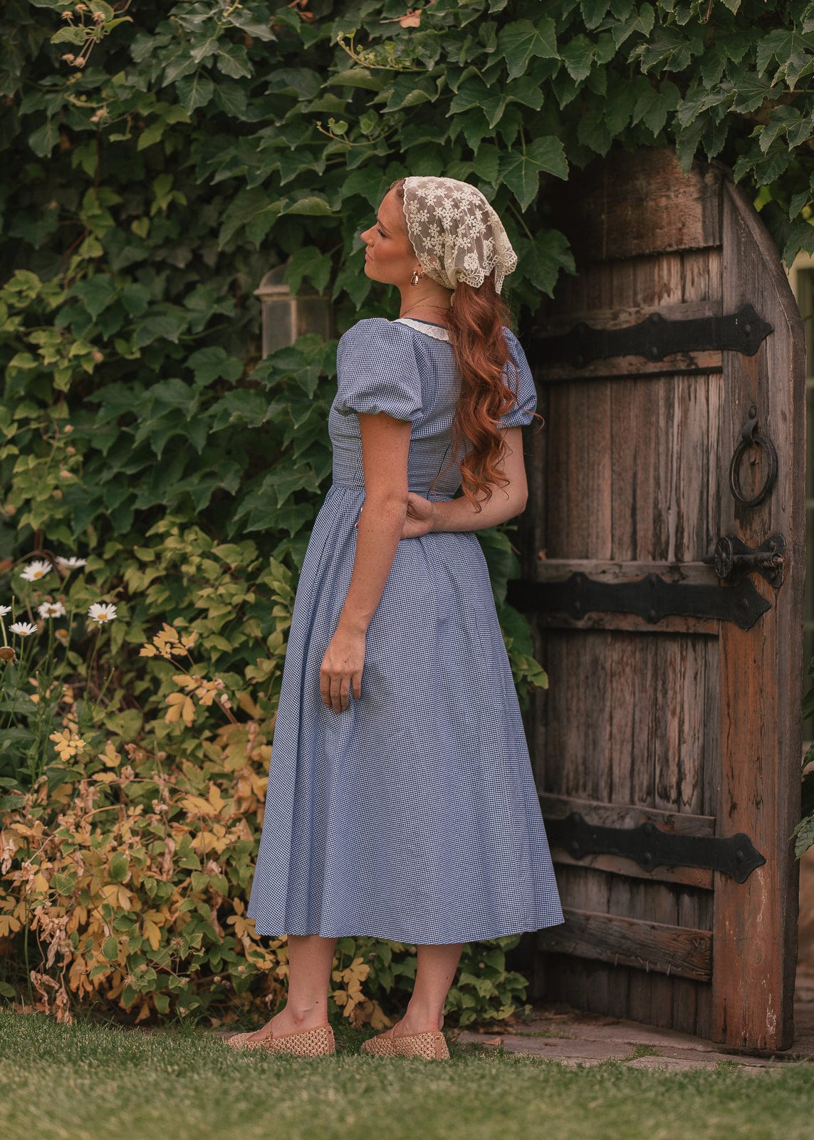 chic size inclusive model wearing JessaKae Giselle Dress