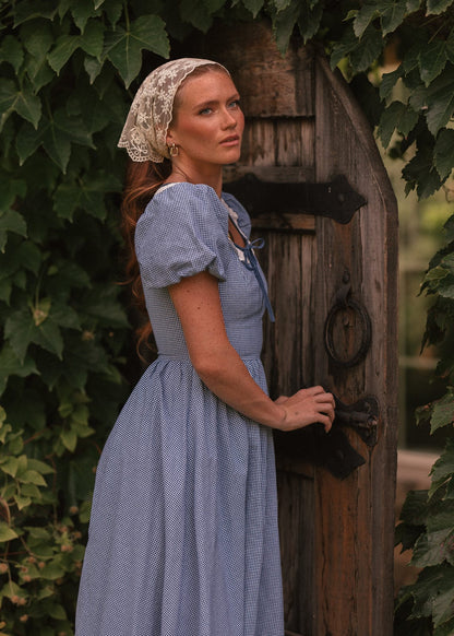 chic size inclusive model wearing JessaKae Giselle Dress