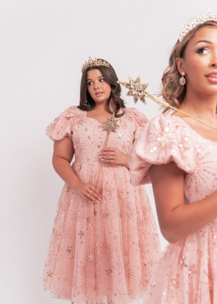 Glinda Dress - Wishful Pink