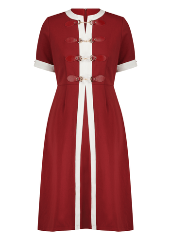 Grace Dress Burgundy Dresses - JessaKae - Grace Dress Burgundy_Burgundy / 1X