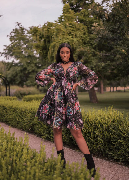 Gretel Dress Dresses - JessaKae - Gretel Dress - Gretel Black / XXS