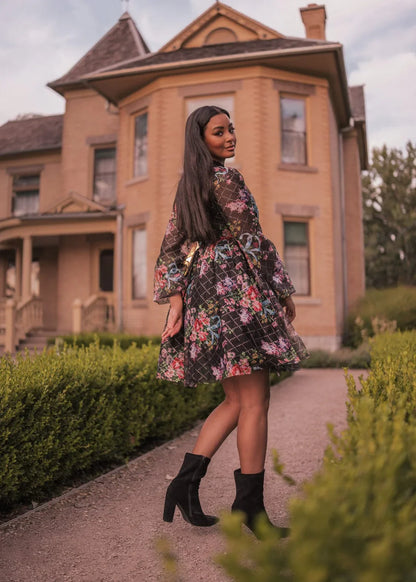 Gretel Dress Dresses - JessaKae - Gretel Dress - Gretel Black / XXS