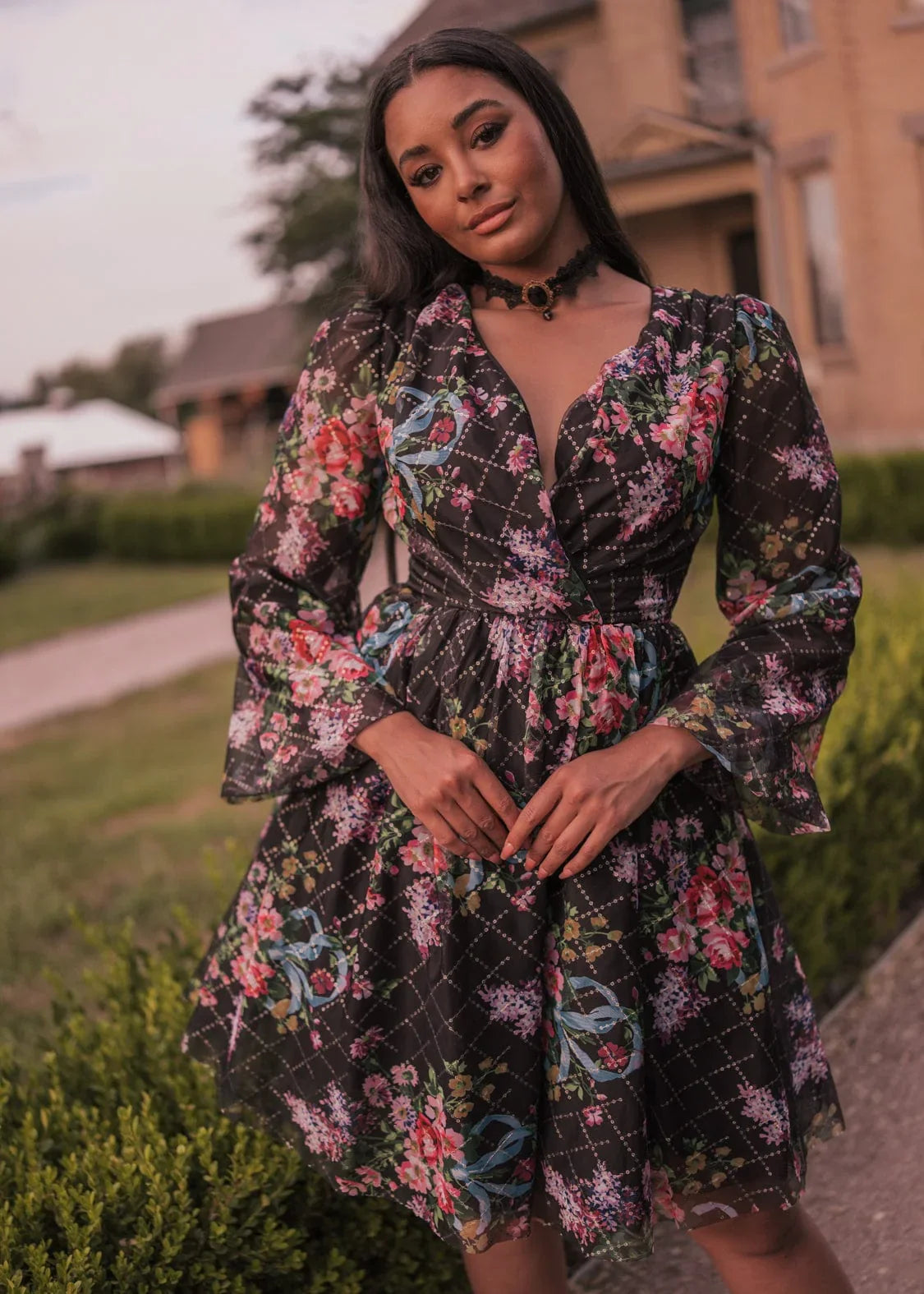 Gretel Dress Dresses - JessaKae - Gretel Dress - Gretel Black / XXS