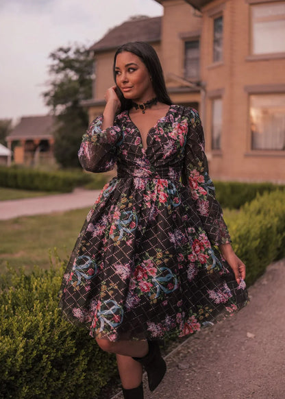 Gretel Dress Dresses - JessaKae - Gretel Dress - Gretel Black / XXS