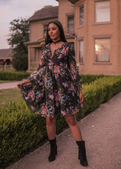 Gretel Dress Dresses - JessaKae - Gretel Dress - Gretel Black / XXS