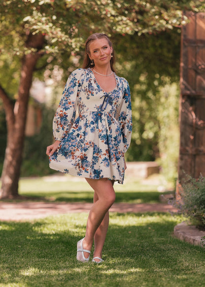 chic size inclusive model wearing JessaKae Hailey Dress