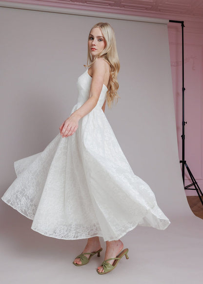 chic size inclusive model wearing JessaKae Harlow Dress Dresses