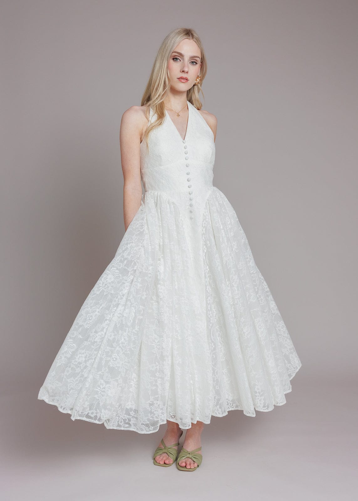 chic size inclusive model wearing JessaKae Harlow Dress Dresses