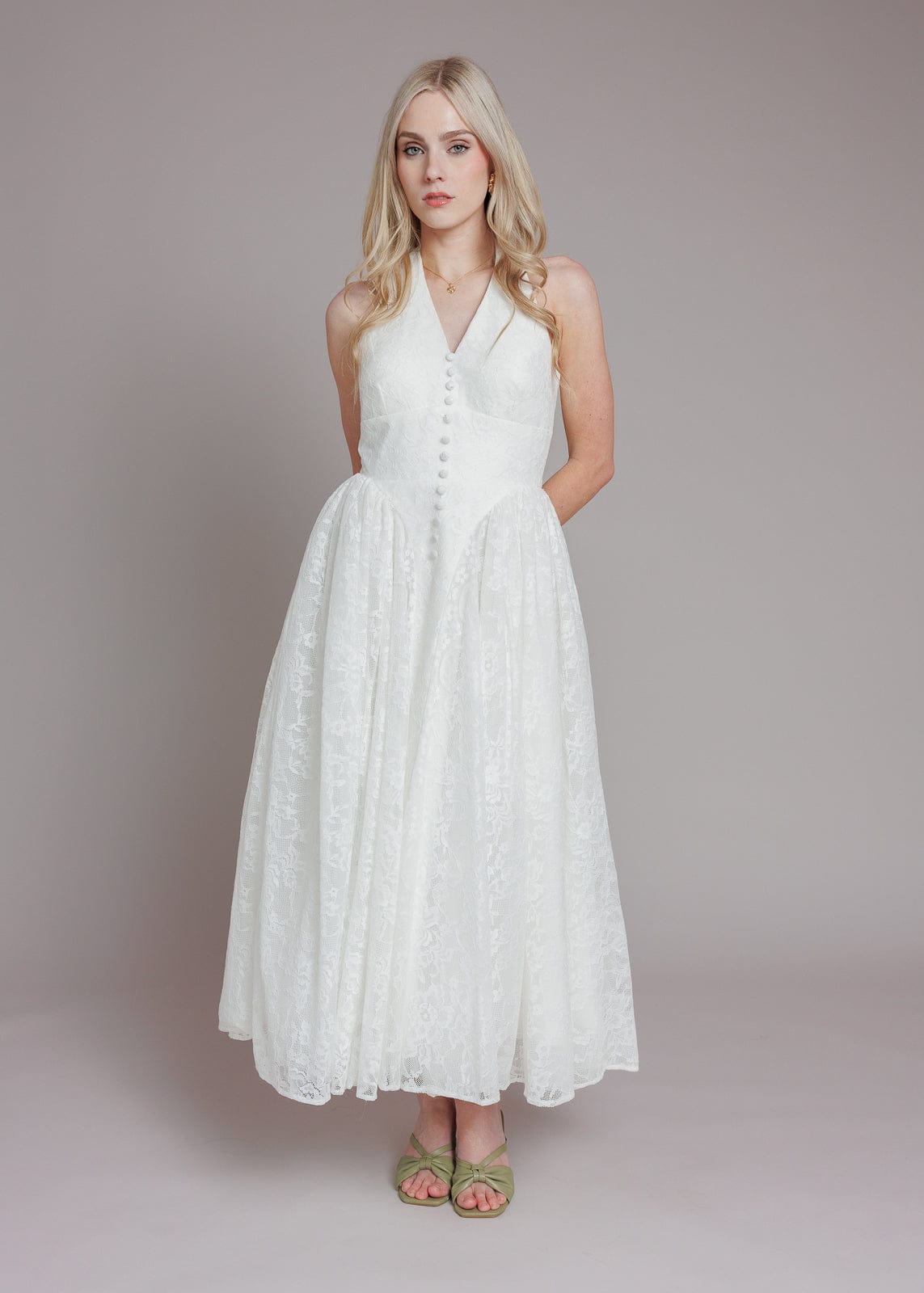 chic size inclusive model wearing JessaKae Harlow Dress Dresses