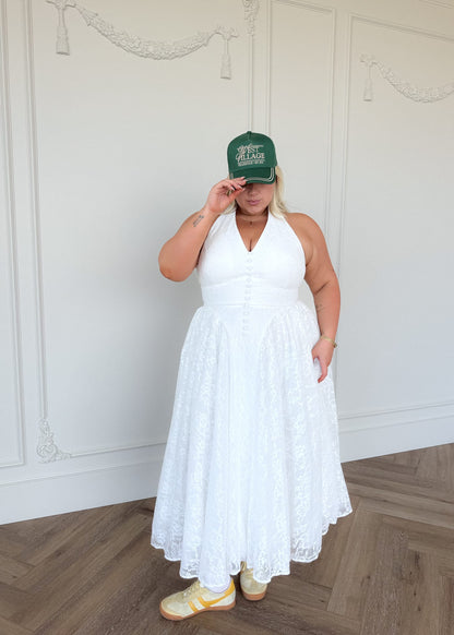 chic size inclusive model wearing JessaKae Harlow Dress Dresses