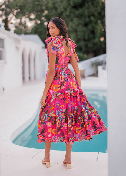 Hibiscus Dress Dresses - JessaKae - Hibiscus Dress - XXS