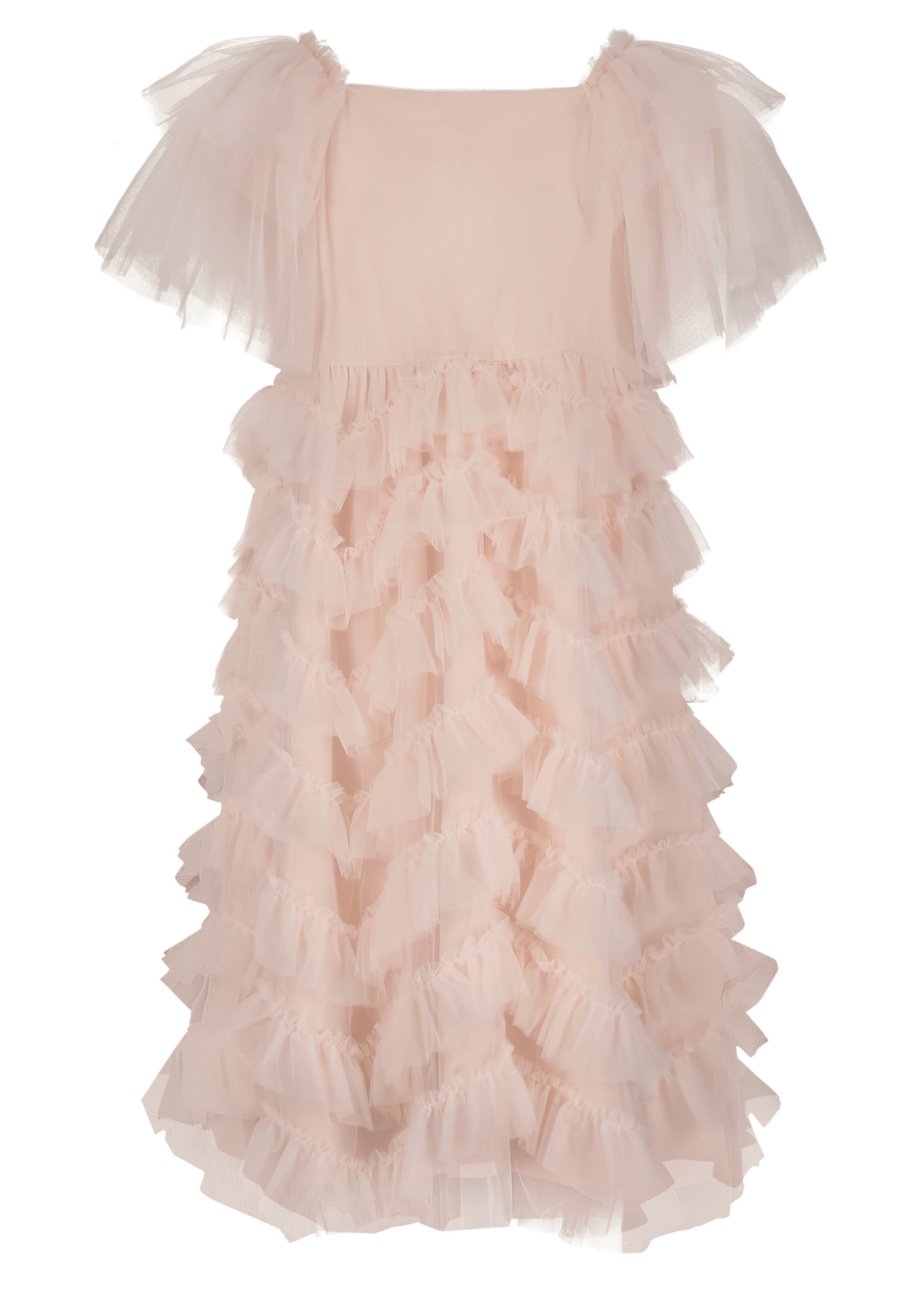 Isla Girls Dress - Pale Pink