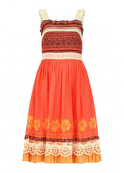 chic size inclusive model wearing JessaKae Island Princess Dress