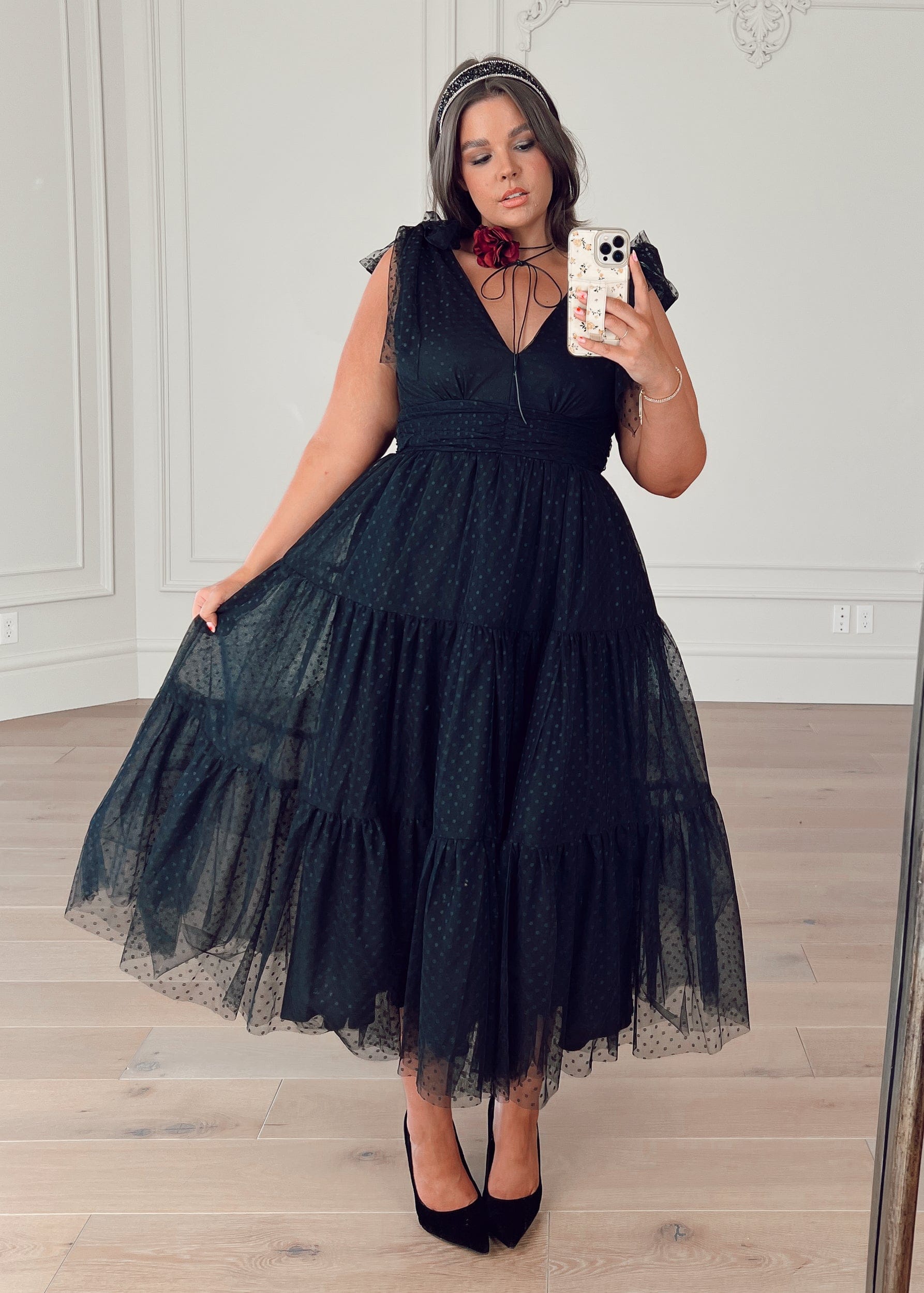 Jeanne Dress Black | Occasion Dress in Sizes XXS–6X | JessaKae