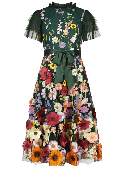 Jubilee Dress Dresses - JessaKae - Jubilee Dress - Evergreen / XXS