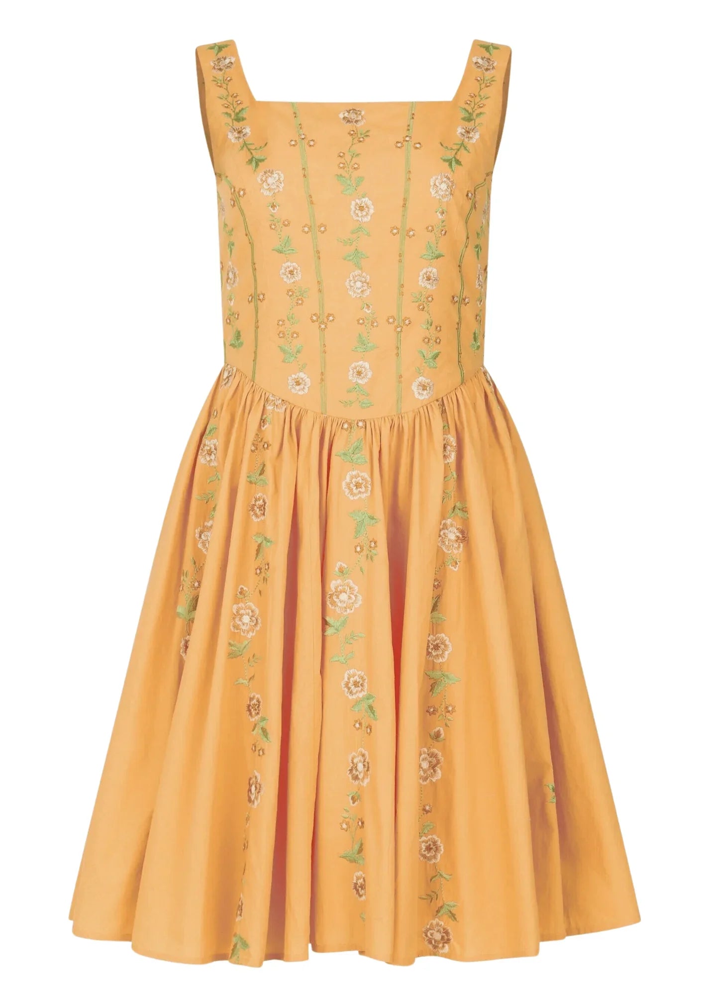June Dress Dresses - JessaKae - June Dress - Apricot / XXS