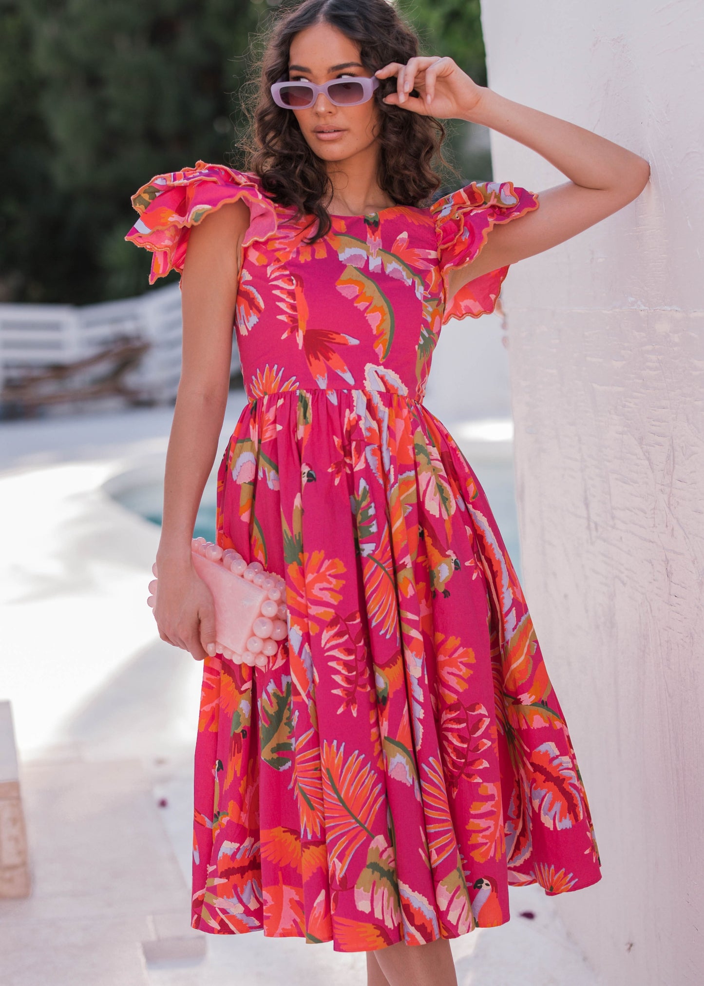 Kala Dress Dresses - JessaKae - Kala Dress_Pink / XS