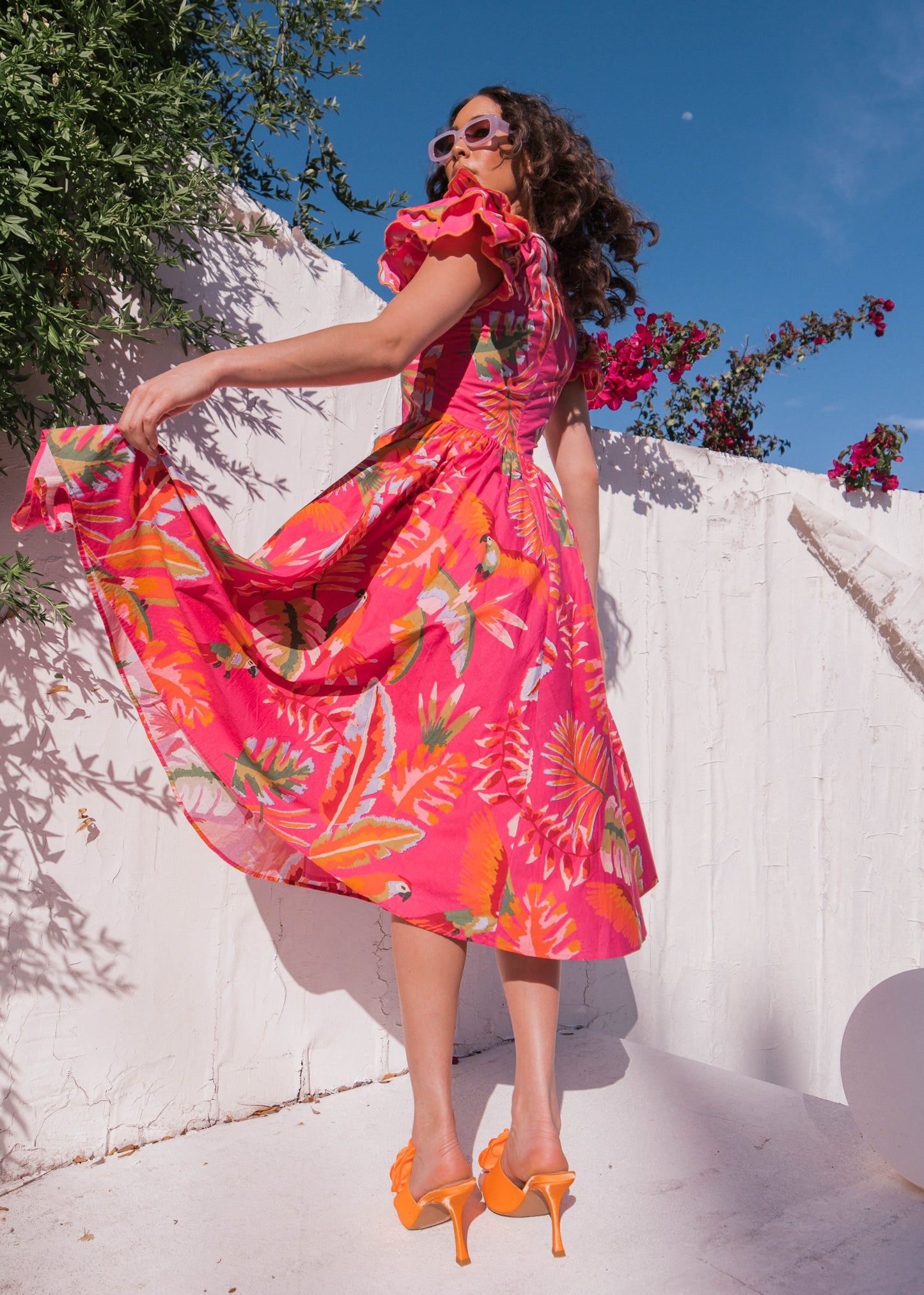 Kala Dress Dresses - JessaKae - Kala Dress - Pink / XXS