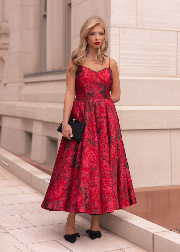 classy red dress Velvi - Sutton Slip - - Final Sale Adjustable spaghetti straps Kelly Dress | Occasion Dress