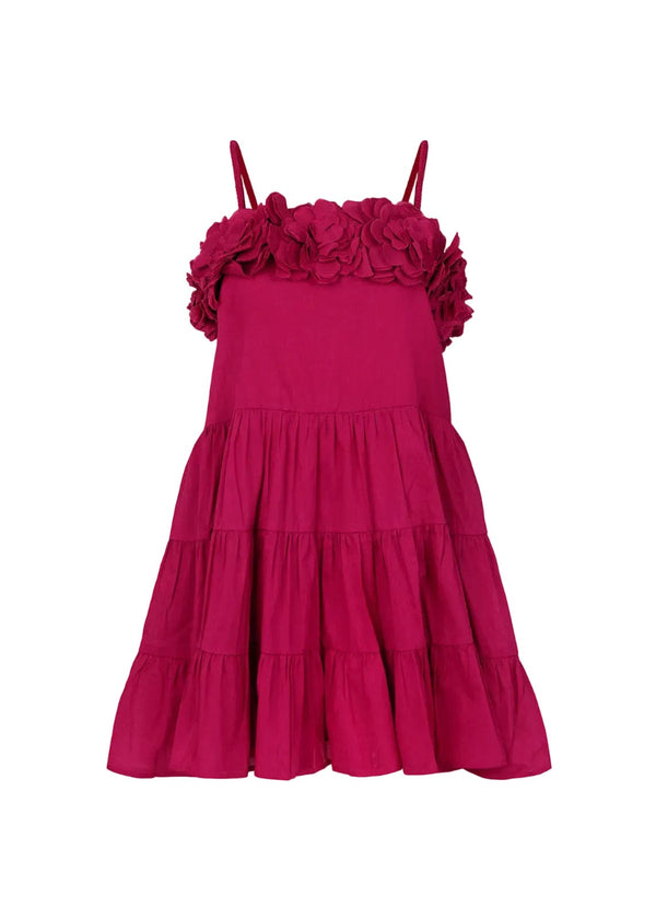 chic size inclusive model wearing JessaKae Kia Dress