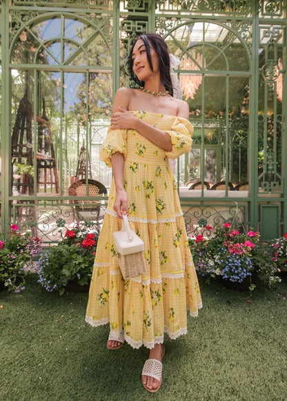 Lemon Meringue Dress Dresses - JessaKae - Lemon Meringue Dress - Lemon Meringue / XXS