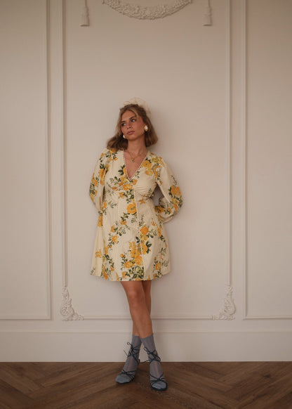 chic size inclusive model wearing JessaKae Lettie Dress