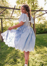 chic size inclusive model wearing JessaKae Lila Dress Dresses