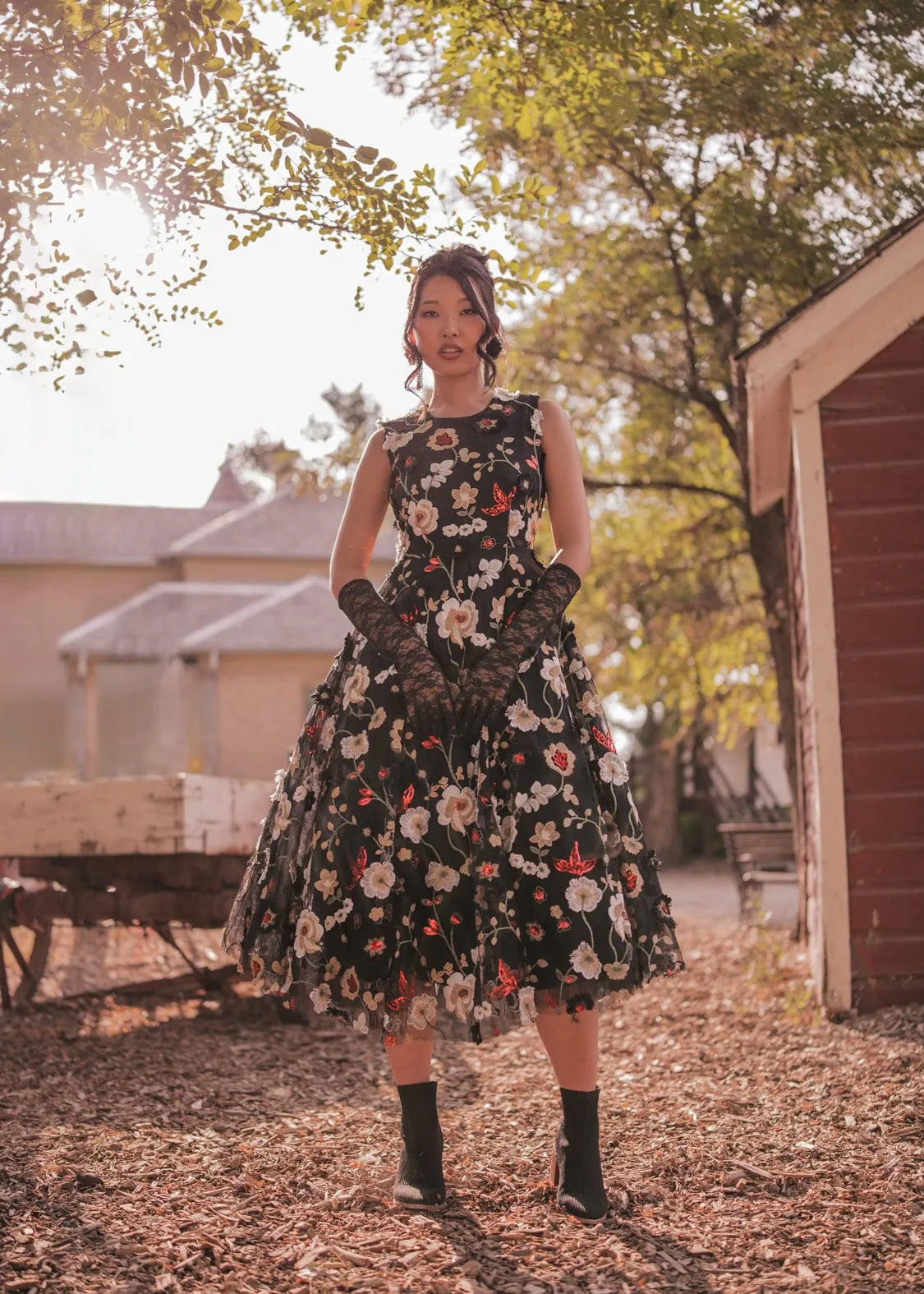 Lilith Dress Dresses - JessaKae - Lilith Dress - Black / XXS