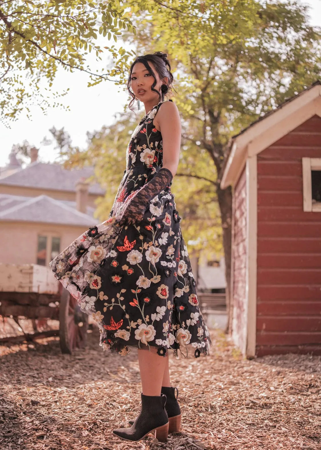 Lilith Dress Dresses - JessaKae - Lilith Dress - Black / XXS