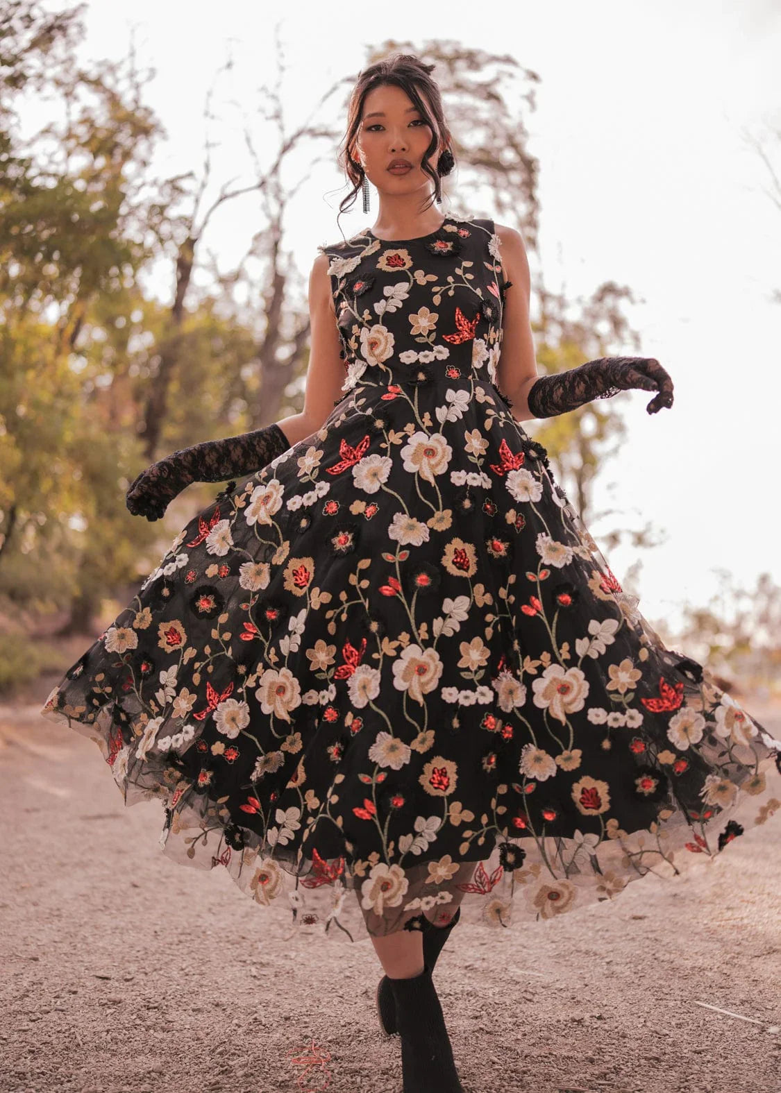 Lilith Dress Dresses - JessaKae - Lilith Dress - Black / XXS