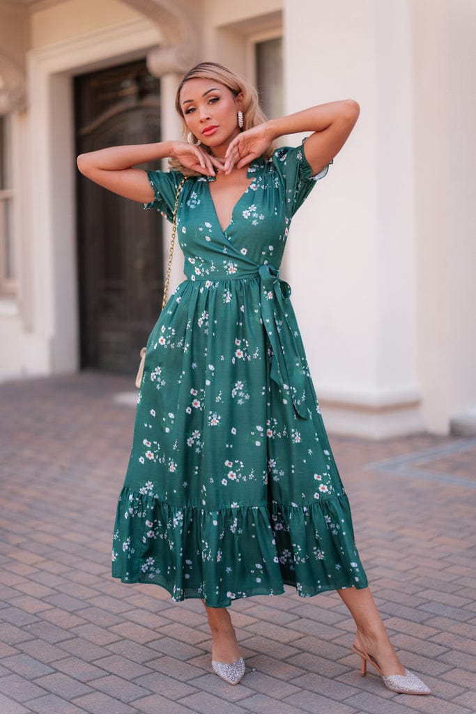 chic size inclusive model wearing JessaKae Lorelei Dress Dresses