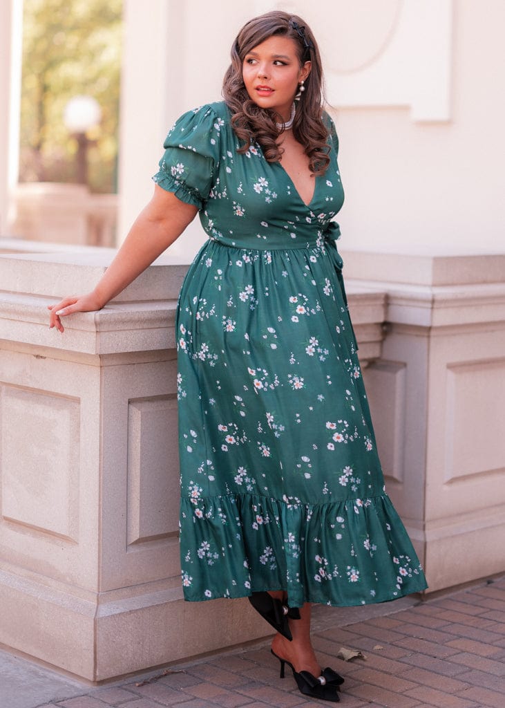 Lorelei Dress - Evergreen Meadow