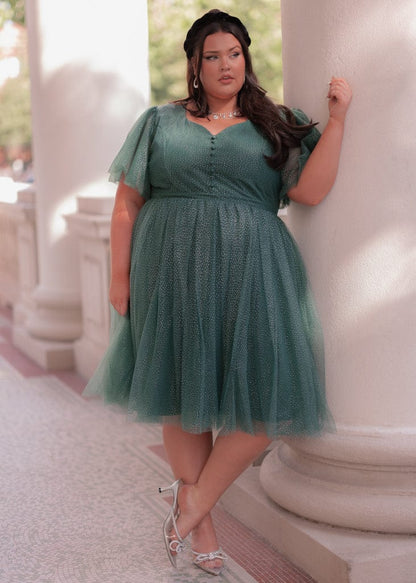 chic size inclusive model wearing JessaKae Louise Dress Dresses