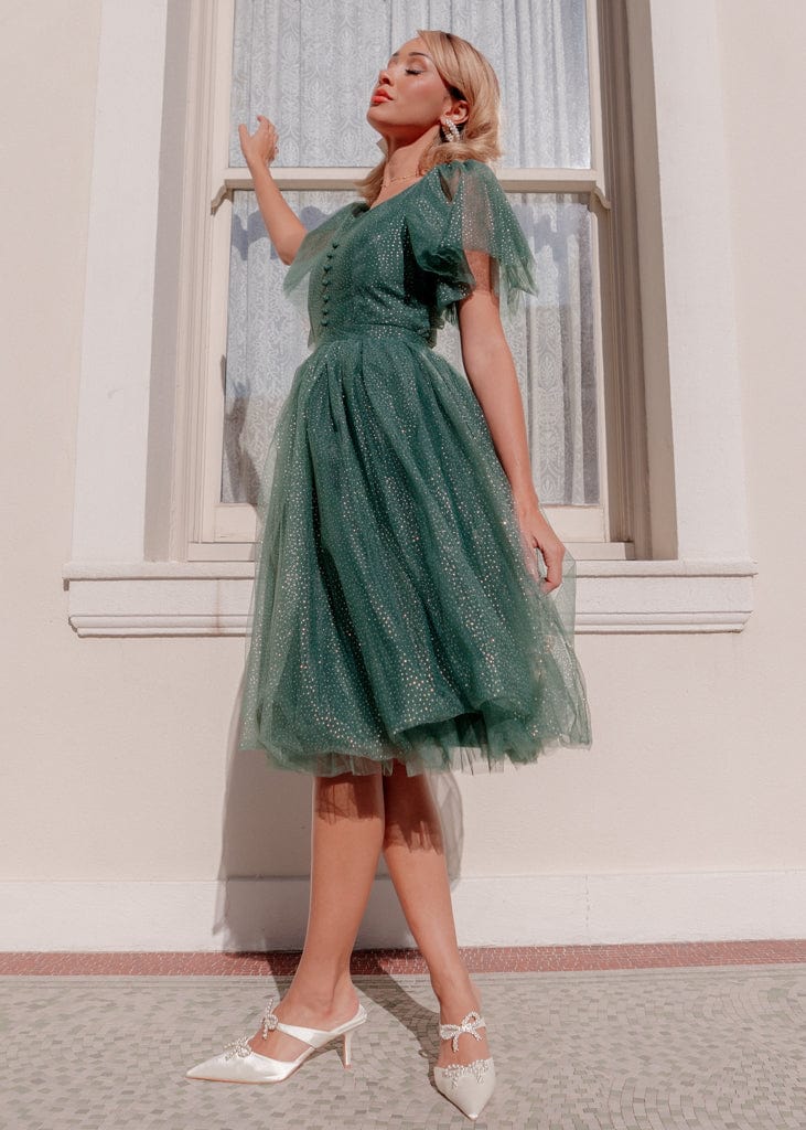 chic size inclusive model wearing JessaKae Louise Dress Dresses