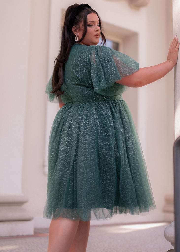 chic size inclusive model wearing JessaKae Louise Dress Dresses