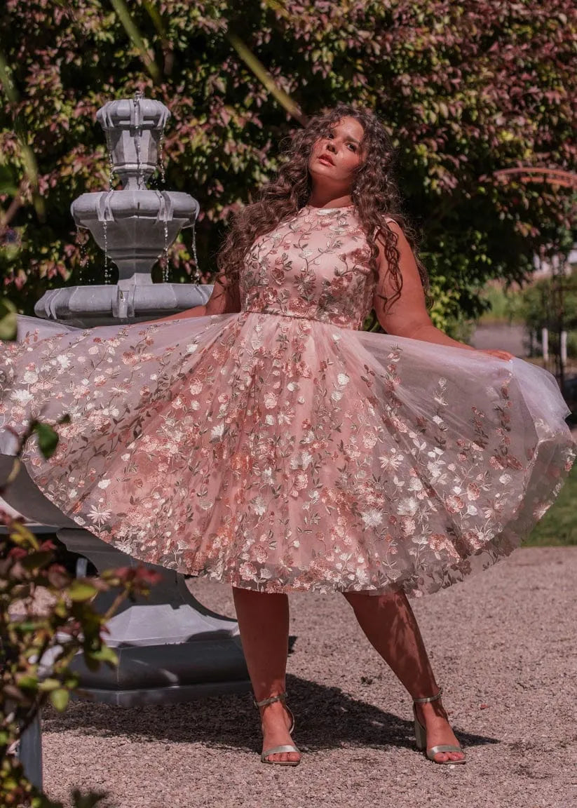 Lucille Dress Dresses - JessaKae - Lucille Dress - Blush / XXS