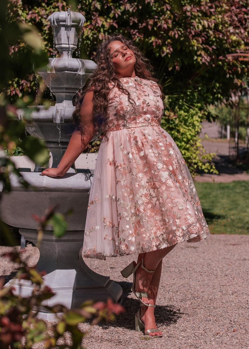 Lucille Dress - Blush