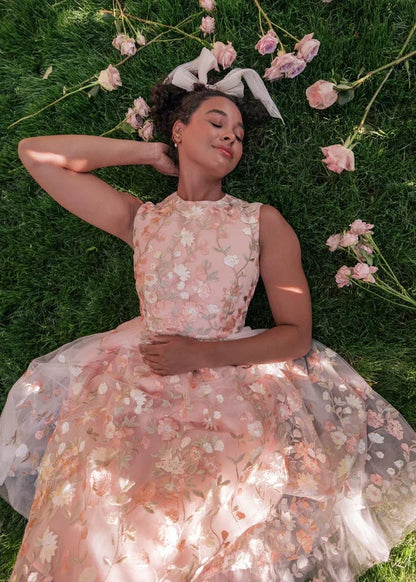 Lucille Dress Dresses - JessaKae - Lucille Dress - Blush / XXS