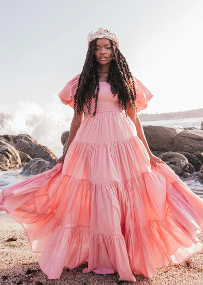 Luna Dress Dresses - JessaKae - Luna Dress - Rose / XXS