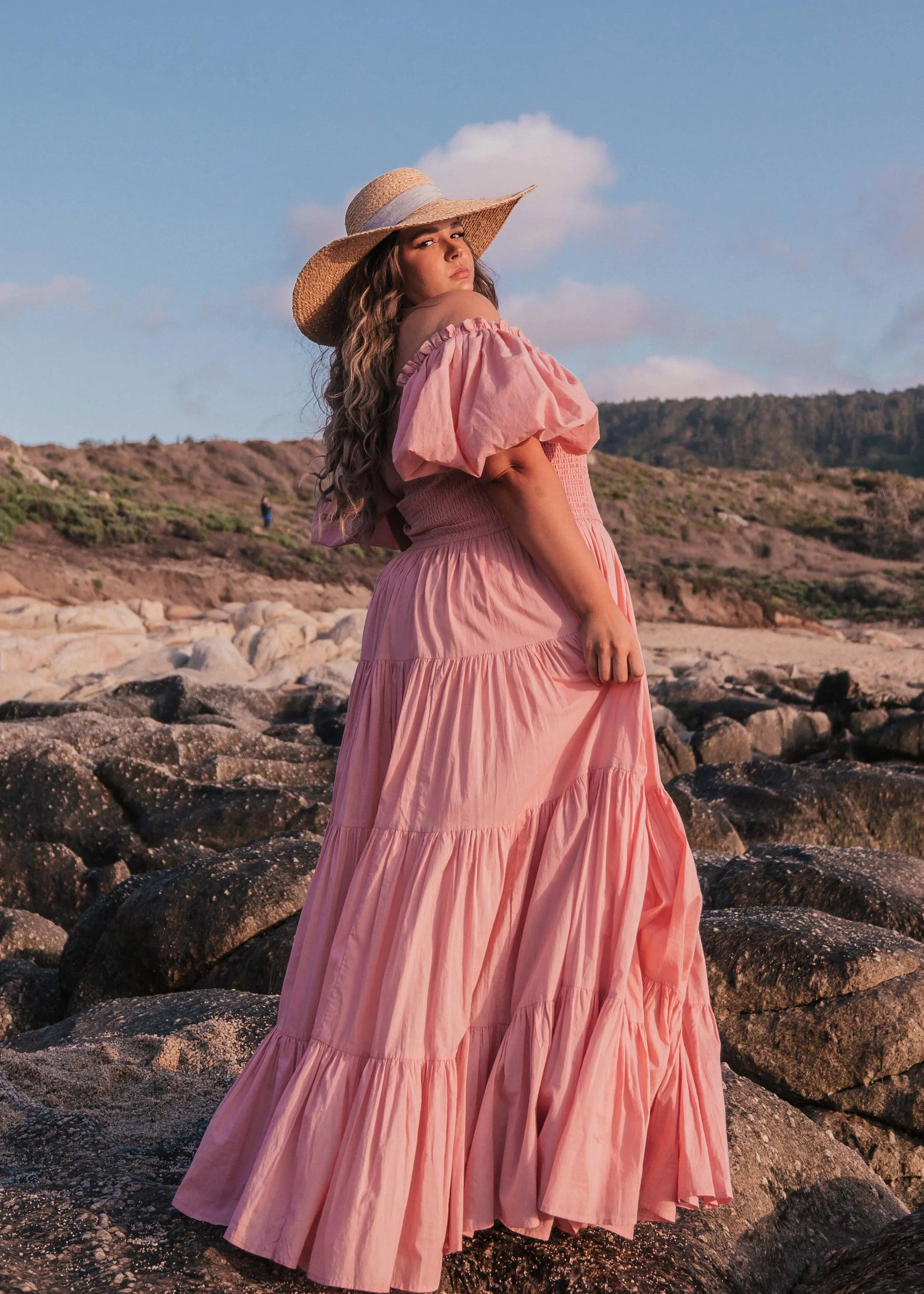 Luna Dress Dresses - JessaKae - Luna Dress - Rose / XXS