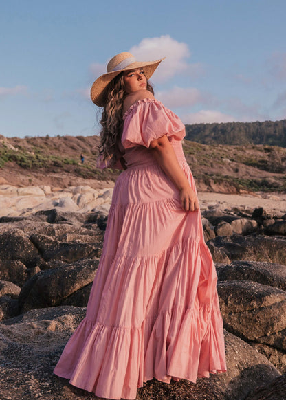 Luna Dress Dresses - JessaKae - Luna Dress - Rose / XXS